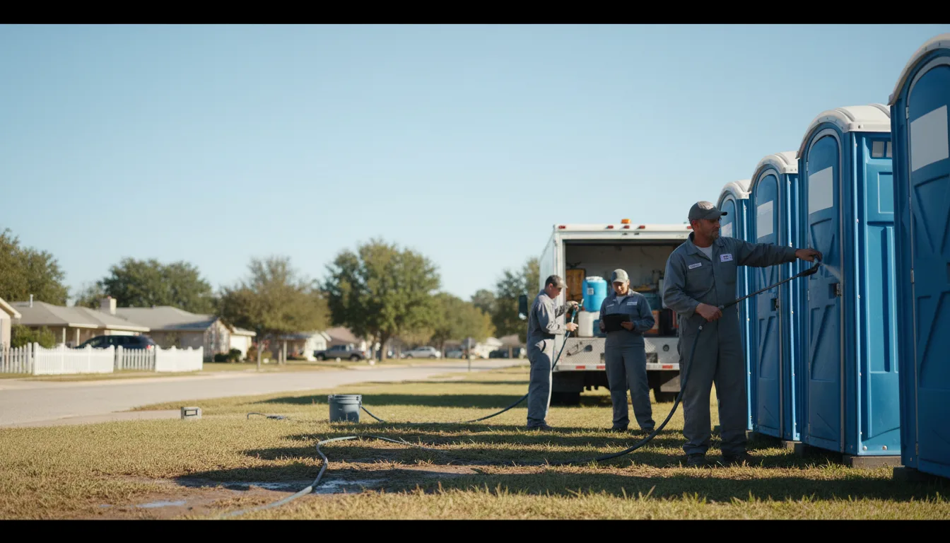 Long-Term Portable Toilet Rental in Lorraine, KS near me